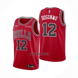 Maillot Chicago Bulls Ayo Dosunmu NO 12 icon 2021-22 Rouge